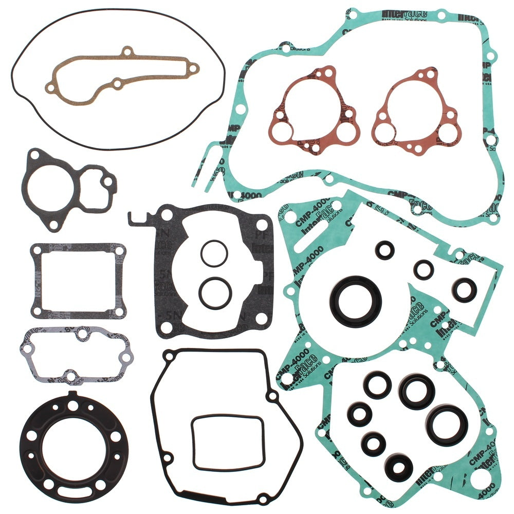Vertex Complete Gasket Kit with Oil Seals - Honda CR125R 88-89