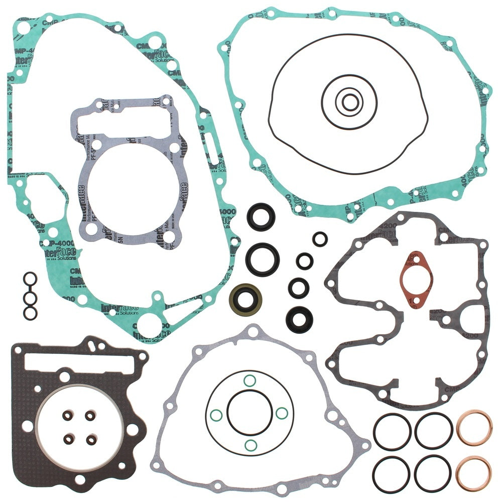 Vertex Complete Gasket Kit with Oil Seals - Honda XR400R 96-98