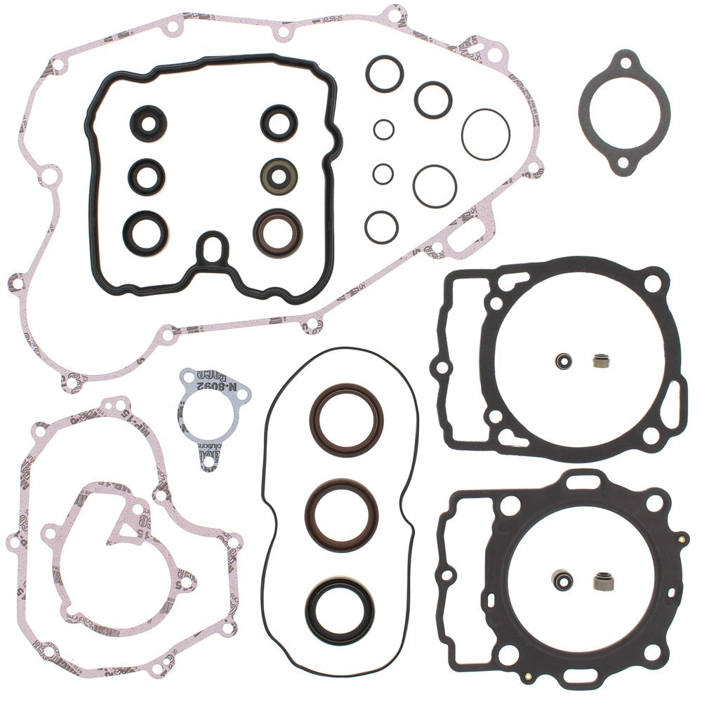 Vertex Complete Gasket Kit with Oil Seals - KTM EXC 450 09-11, EXC 530 10-11, EXC-R 450 08, EXC-R 530 08-09, XCR-W 450 08, XCR-W 530 08, XC-W 400 09-10, XC-W 450 08-11, XC-W 530 09-11