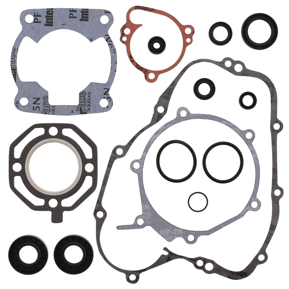 Vertex Complete Gasket Kit with Oil Seals - Kawasaki KX80 88-89