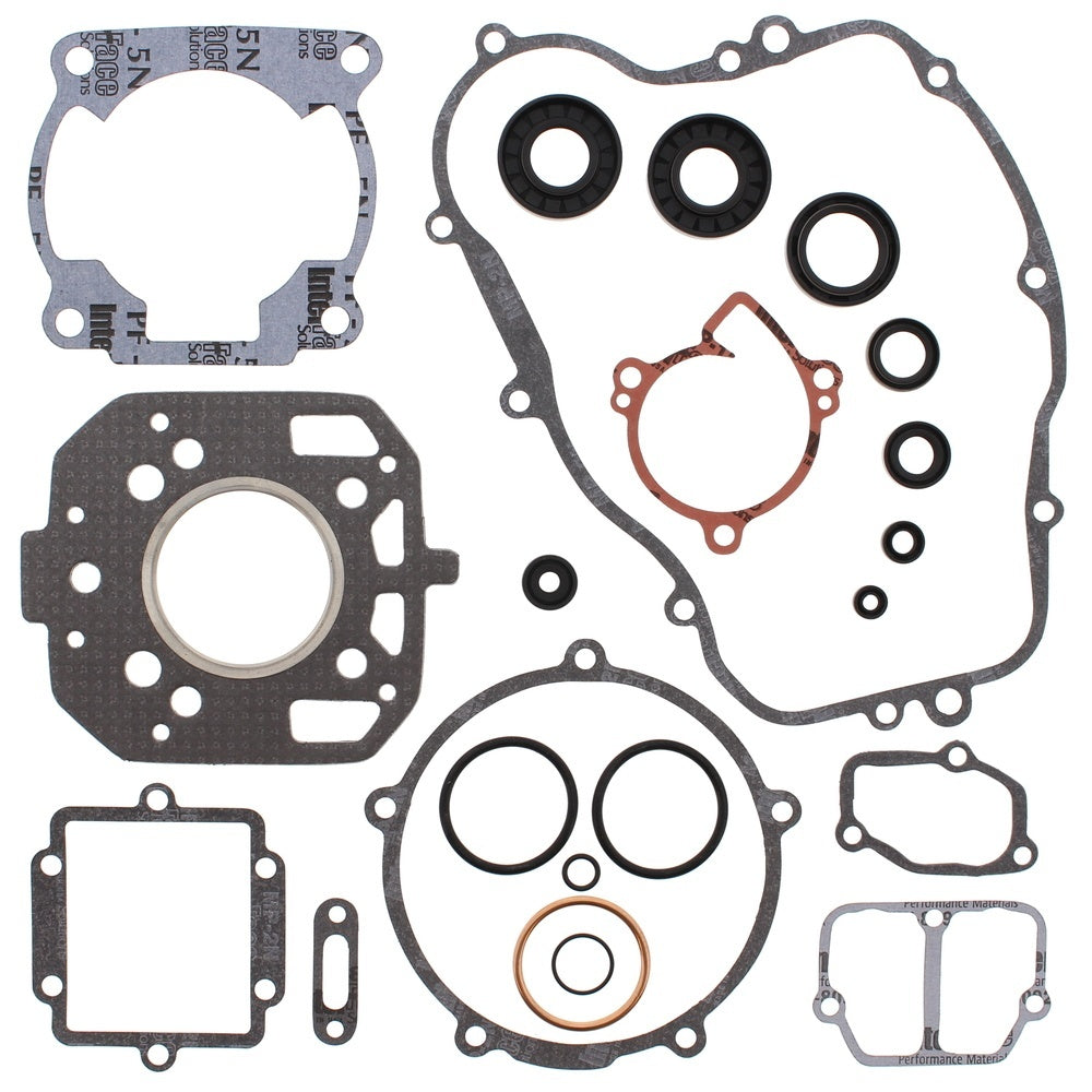 Vertex Complete Gasket Kit with Oil Seals - Kawasaki KX125 87