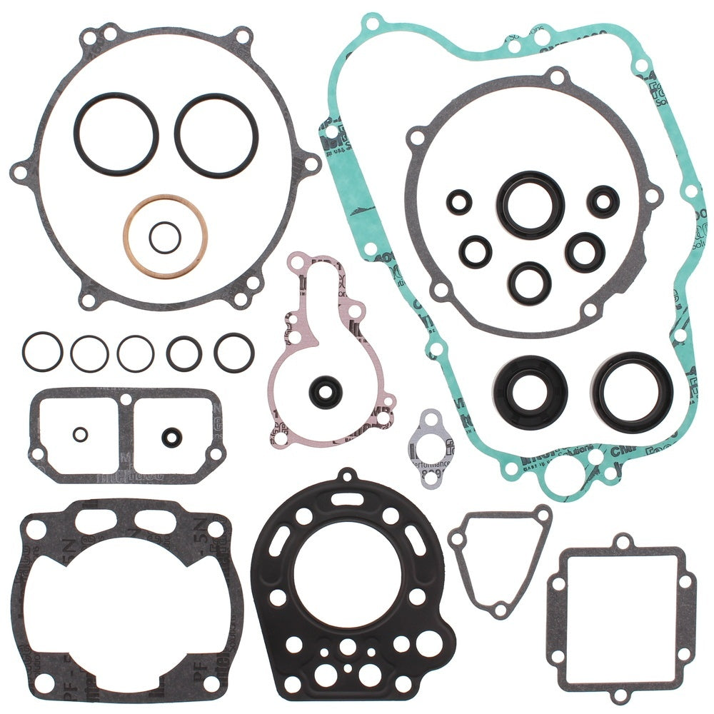 Vertex Complete Gasket Kit with Oil Seals - Kawasaki KX125 90-91