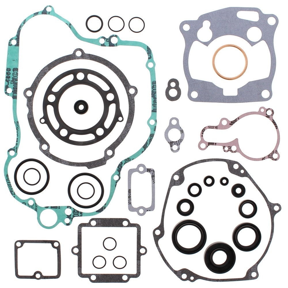 Vertex Complete Gasket Kit with Oil Seals - Kawasaki KX125 92-93