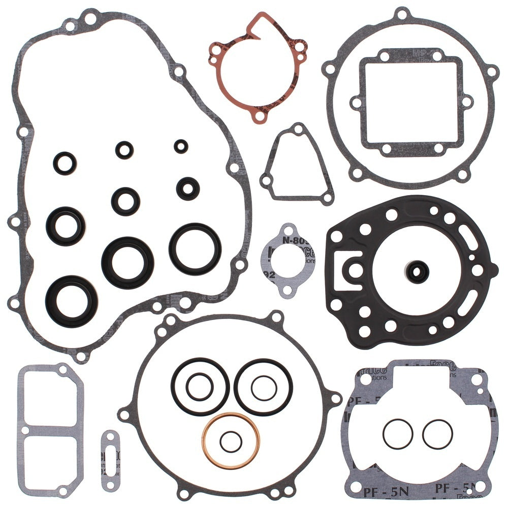 Vertex Complete Gasket Kit with Oil Seals - Kawasaki KDX200 89-94