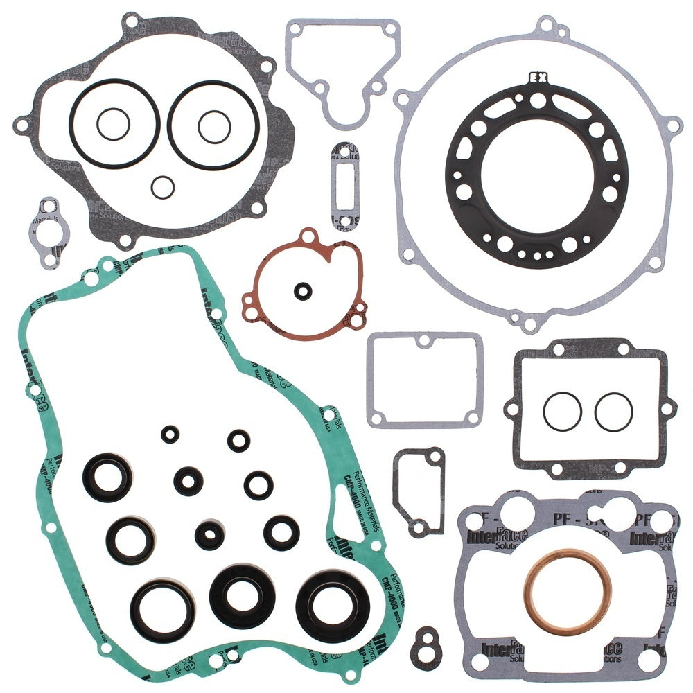 Vertex Complete Gasket Kit with Oil Seals - Kawasaki KX250 93-96