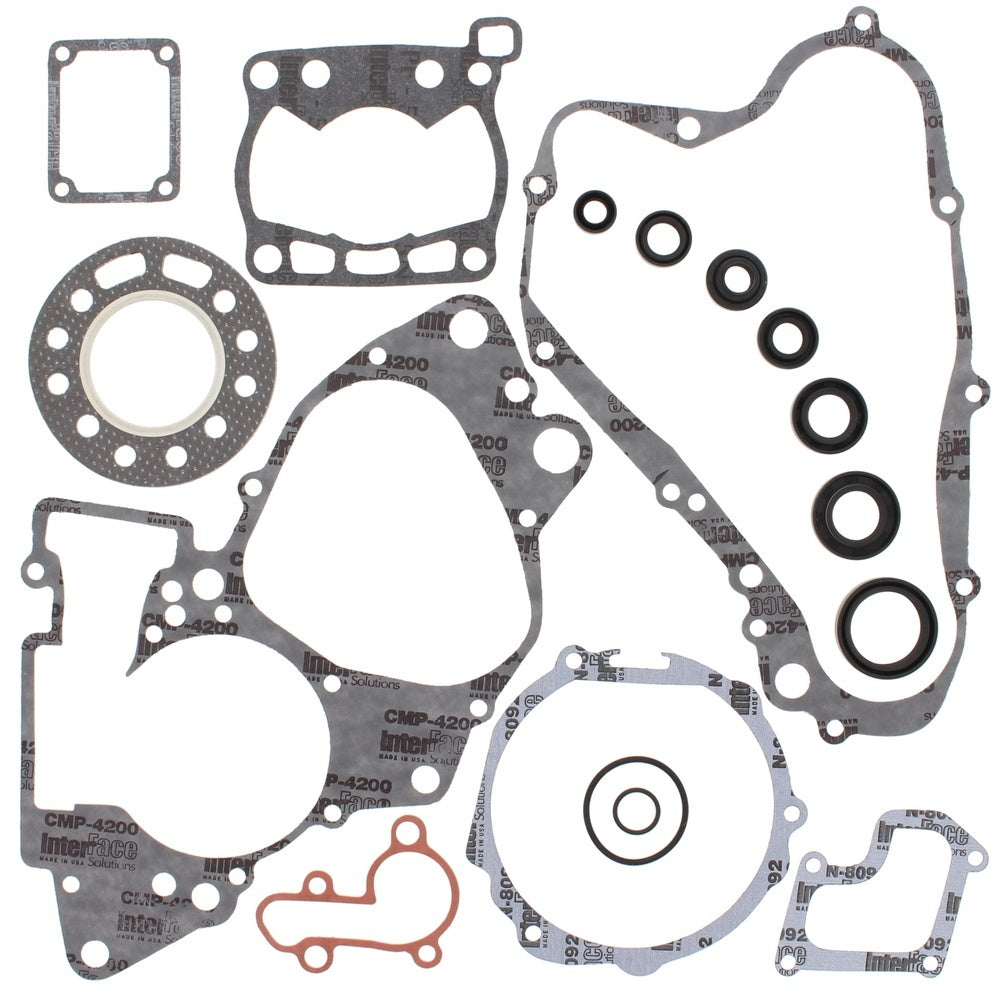 Vertex Complete Gasket Kit with Oil Seals - Suzuki RM80 90