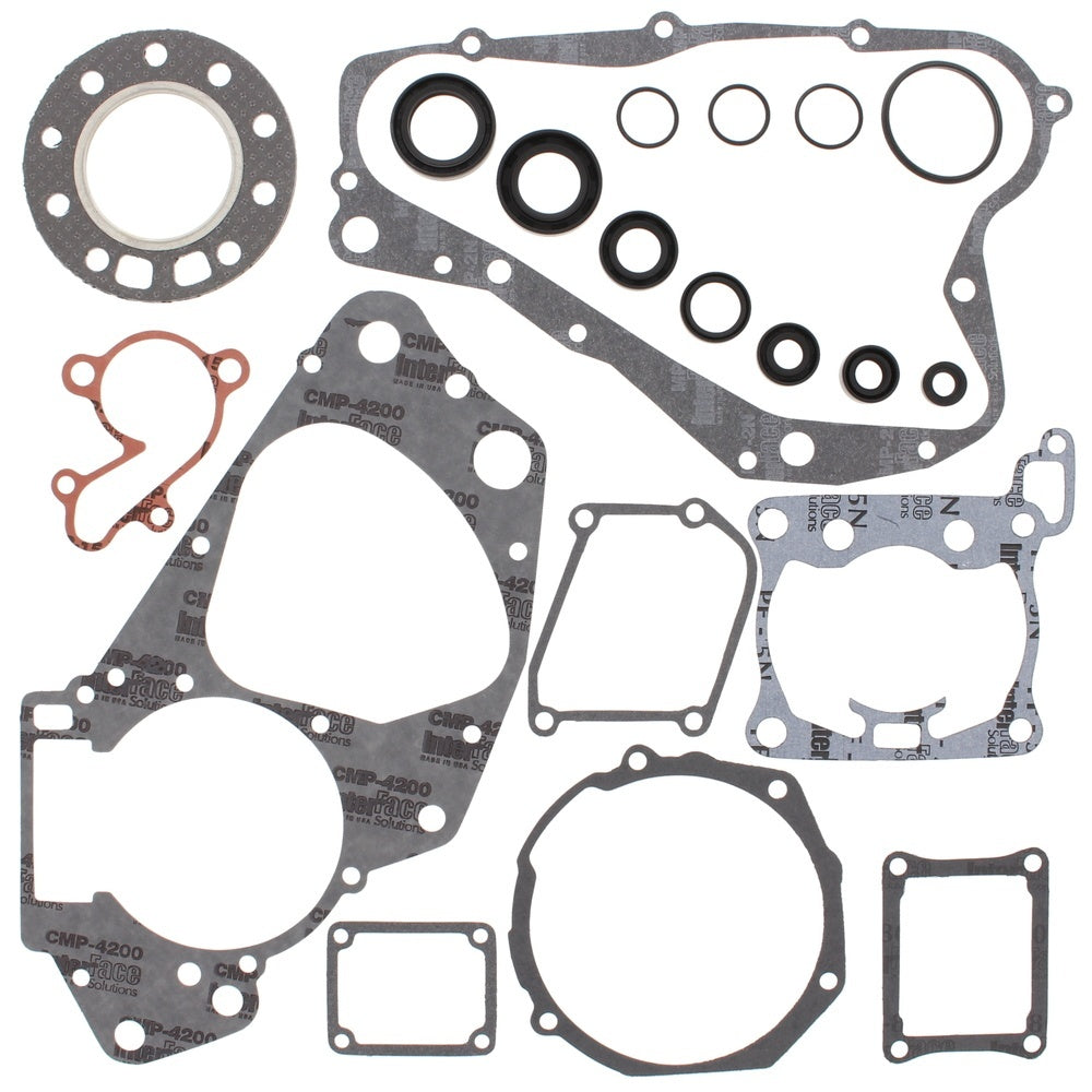 Vertex Complete Gasket Kit with Oil Seals - Suzuki RM125 87-88