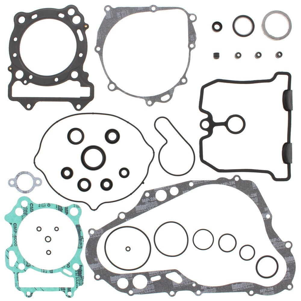 Vertex Complete Gasket Kit with Oil Seals - KLX400R/SR 03-04, DRZ400E 00-03, DRZ400E CA MODEL CV CARB 04-07, DRZ400E NON CA MODELS PUMPER CARB 04-07, DRZ400K 00-03, DRZ400S 00-15, DRZ400SM 05-15