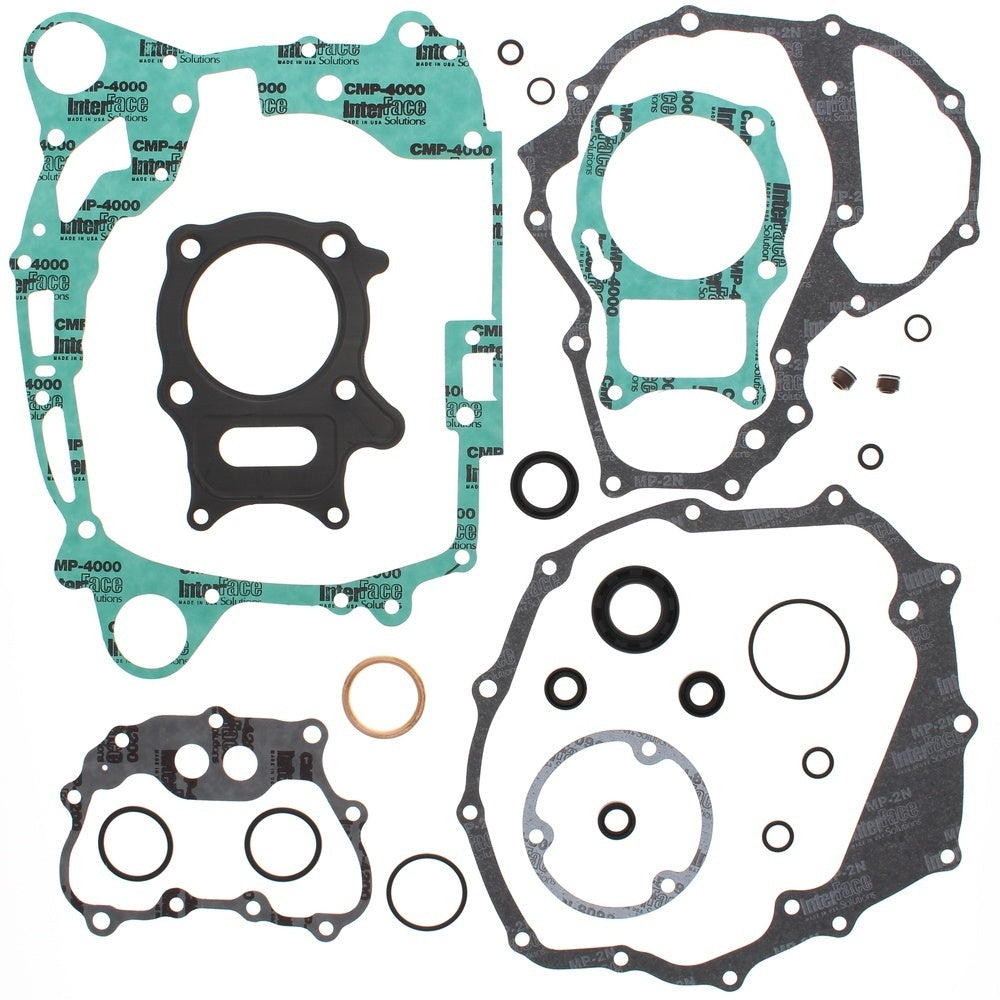 Vertex Complete Gasket Kit with Oil Seals - Honda TRX250TE Recon 02-16, TRX250TM Recon 02-16, TRX250X / EX Sportrax 03-17