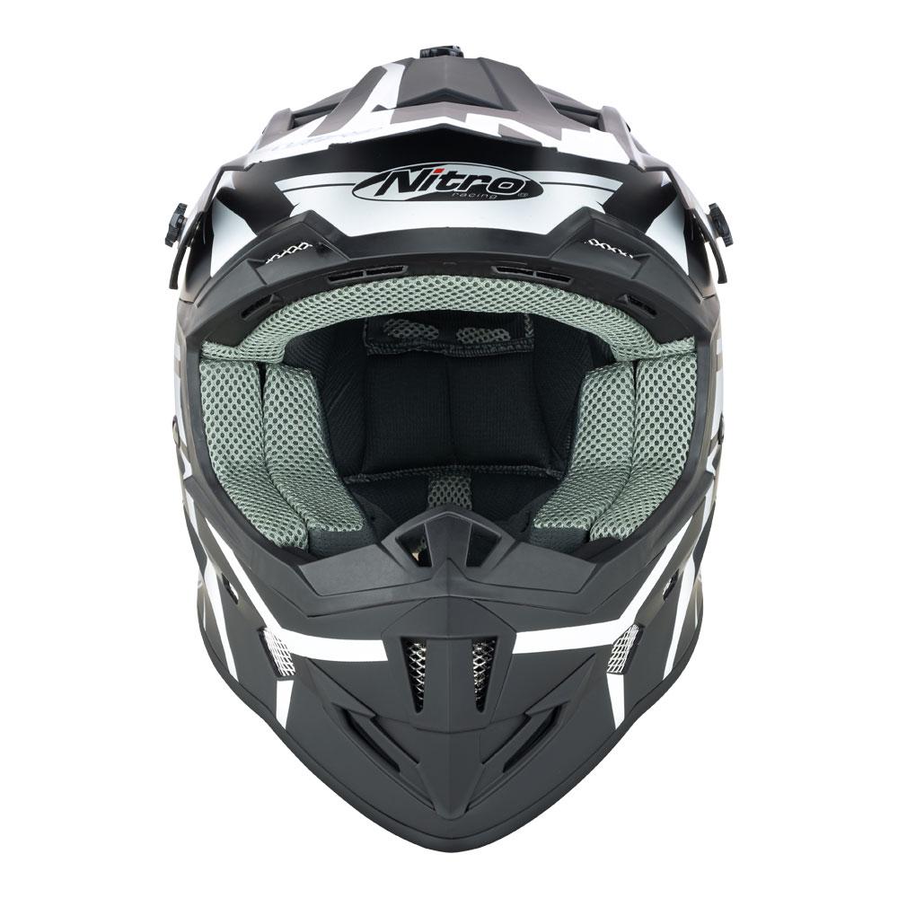 NITRO MX700 MATT BLACK/WHITE