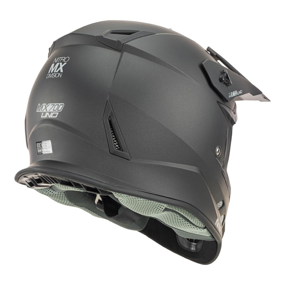 NITRO MX700 YOUTH SATIN BLACK