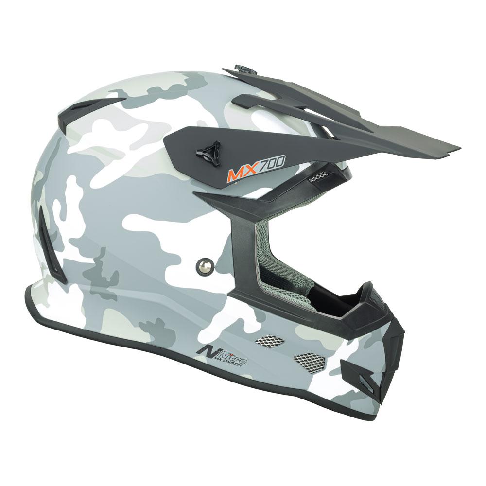 NITRO MX700 YOUTH MATT CAMO/WHITE