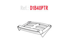 REPLACEMENT TOP RACK FOR SH40 CARGO TOP CASE