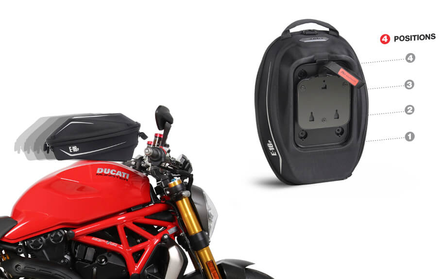 PIN SYSTEM TANK BAG E10P