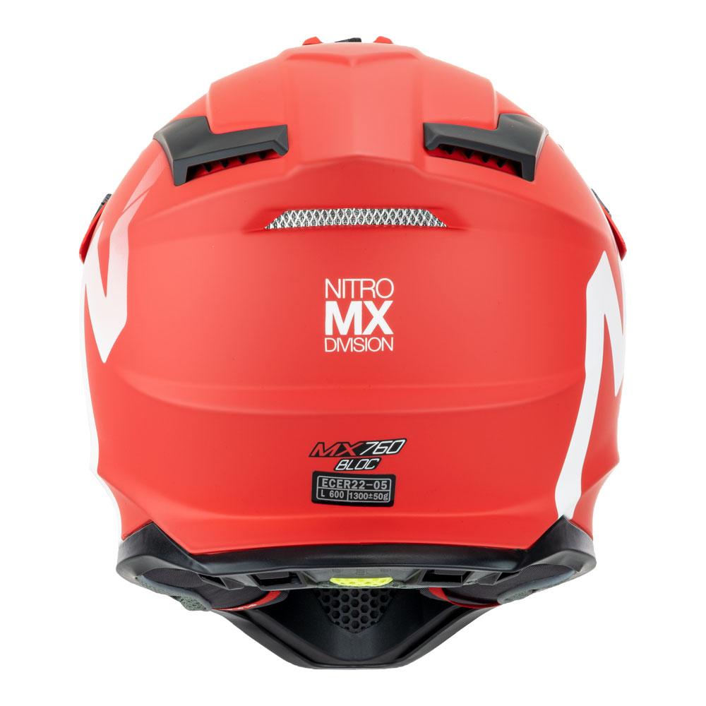 NITRO MX760 SATIN RED/WHITE