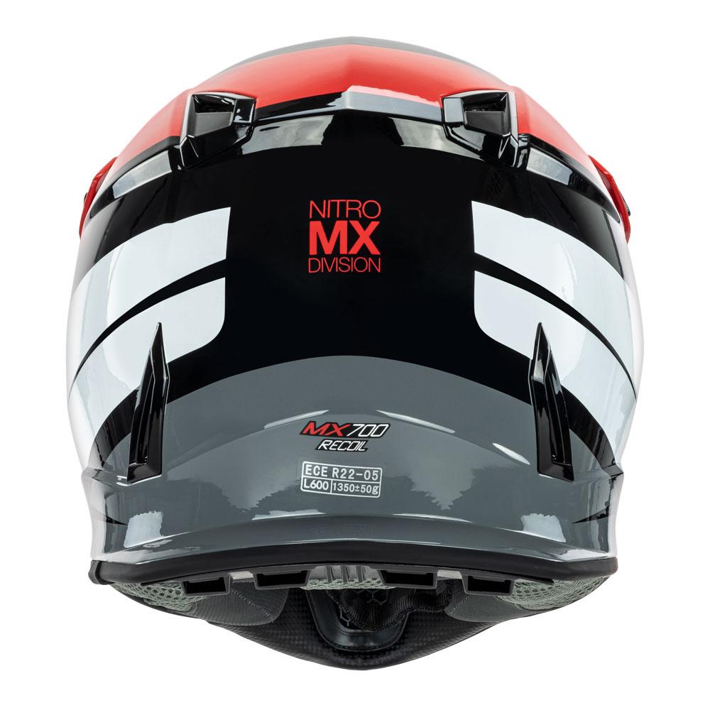 NITRO MX700 YOUTH RECOIL RED/BLACK/WHITE