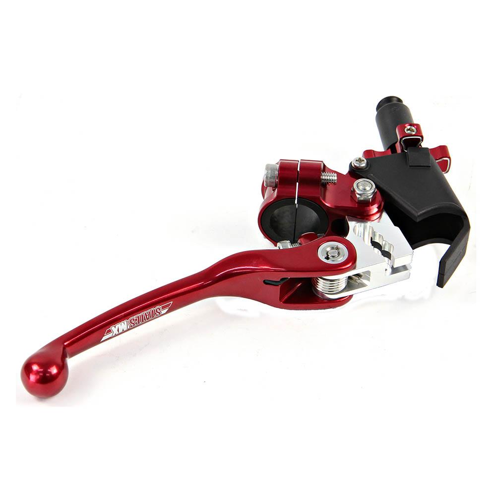 STATES MX UNIVERSAL CLUTCH PERCH AND LEVER - STD FLEX - RED