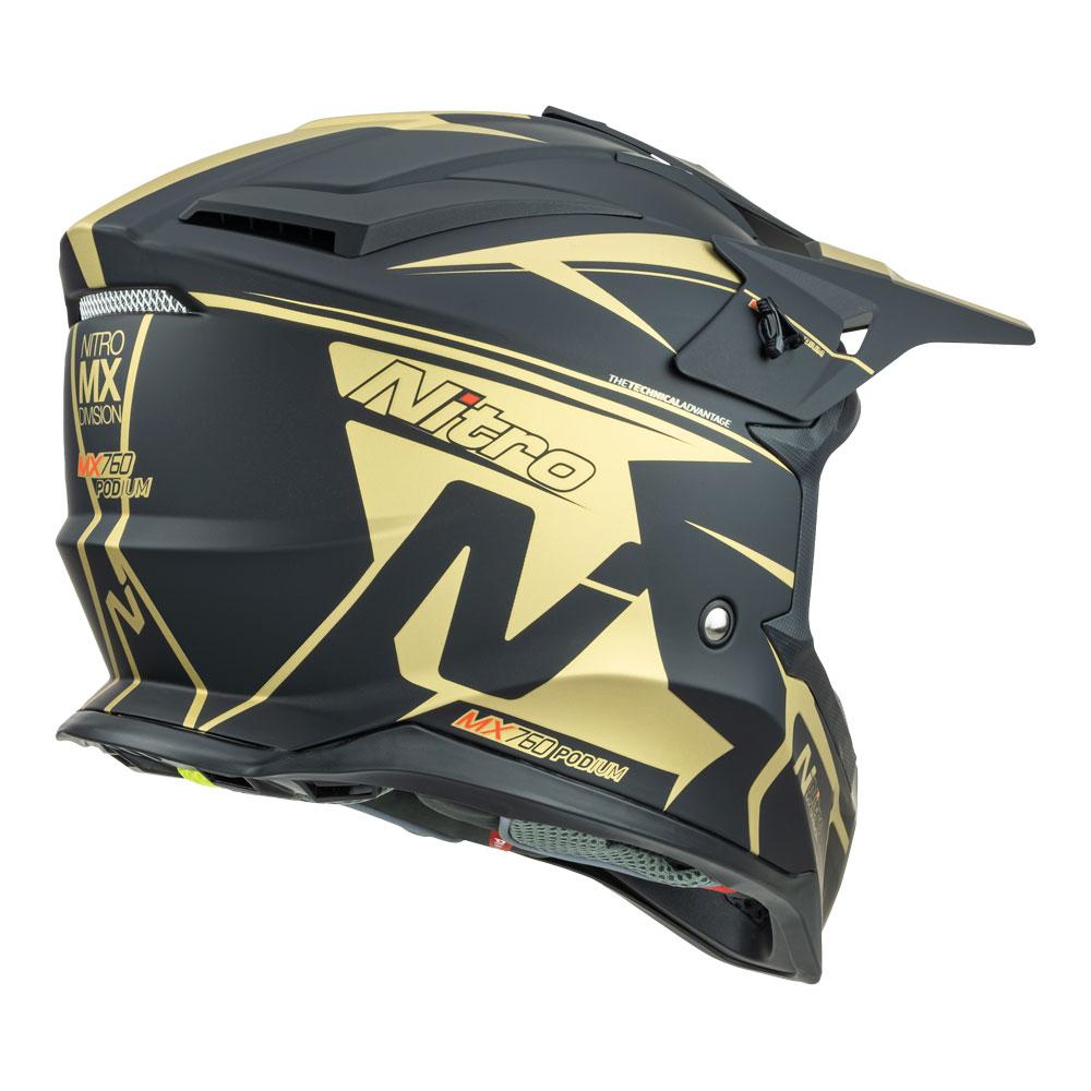 NITRO MX760 SATIN BLACK/GOLD