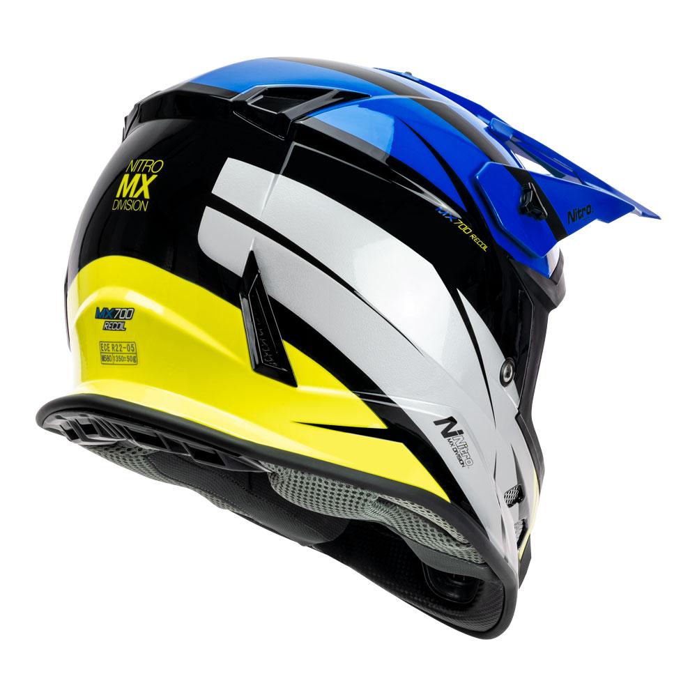 NITRO MX700 RECOIL BLACK/BLUE/WHITE/FLURO