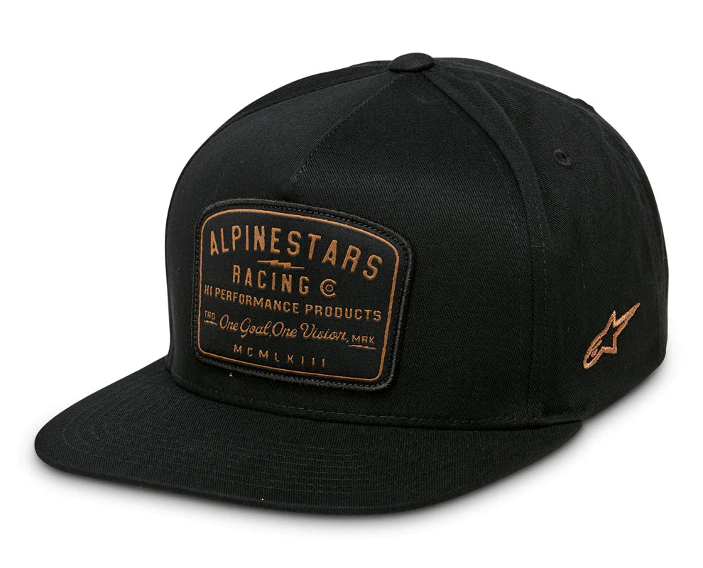 ALPINESTARS REGION BLACK / BROWN HAT