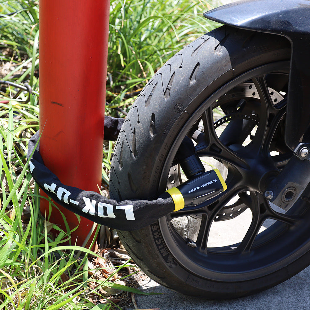 CHAIN & BUILT-IN ALARM LOCK 120dB