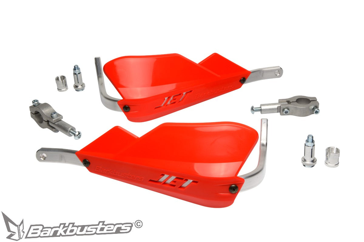 JET Handguard – Two Point Mount (Straight 22mm)
TO FIT:
Straight 22mm (7/8") handlebar