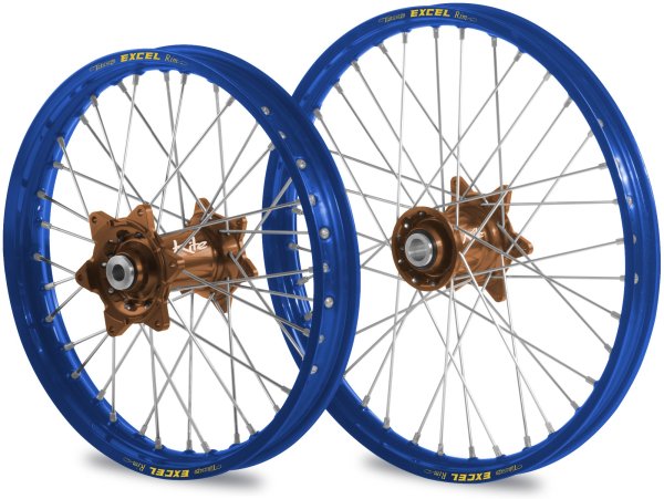 KITE EXCEL ELITE WHEEL SET YAMAHA YZF 450 14-23 BRONZE BLUE