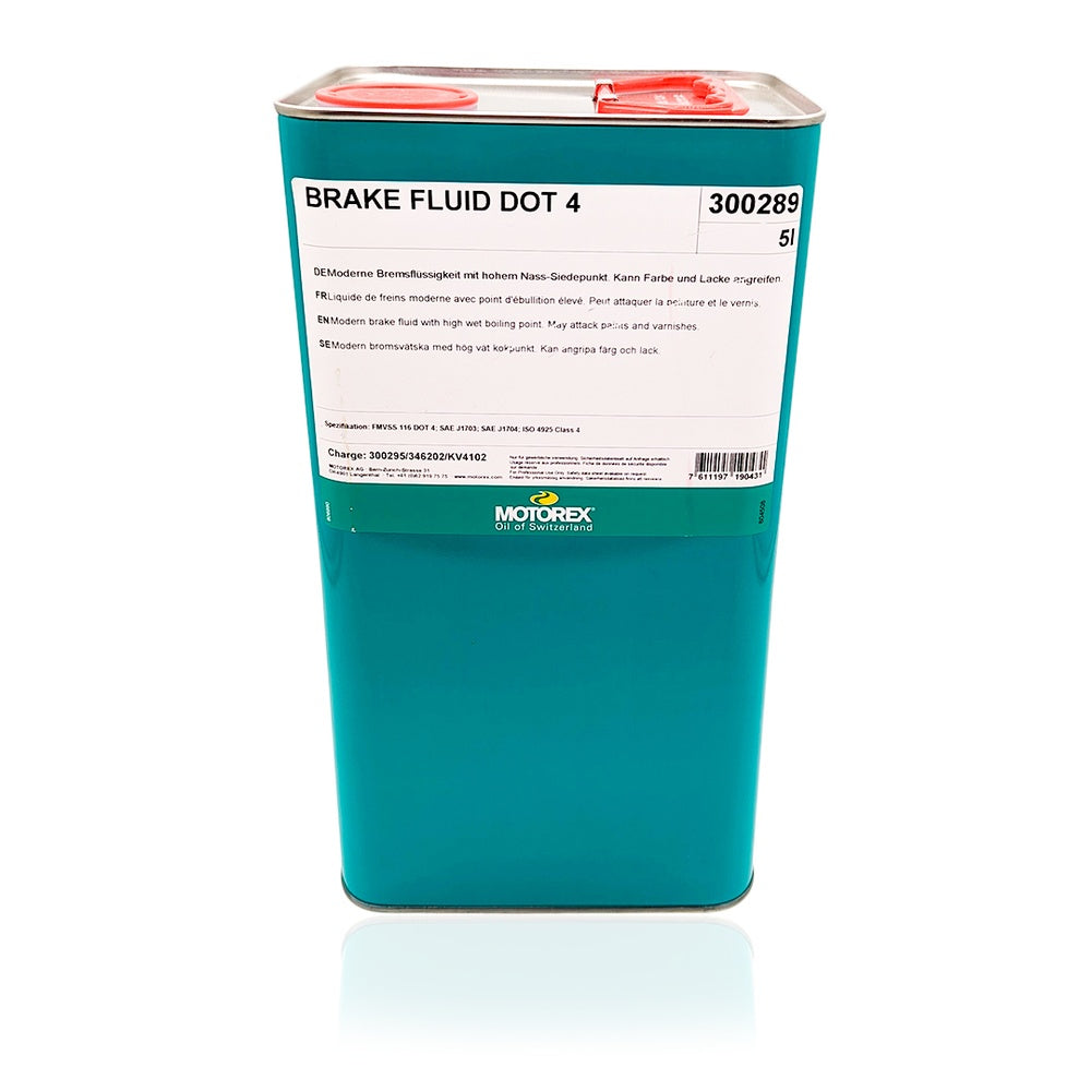 Motorex Brake Fluid Dot 4 - 5 Litre (4)