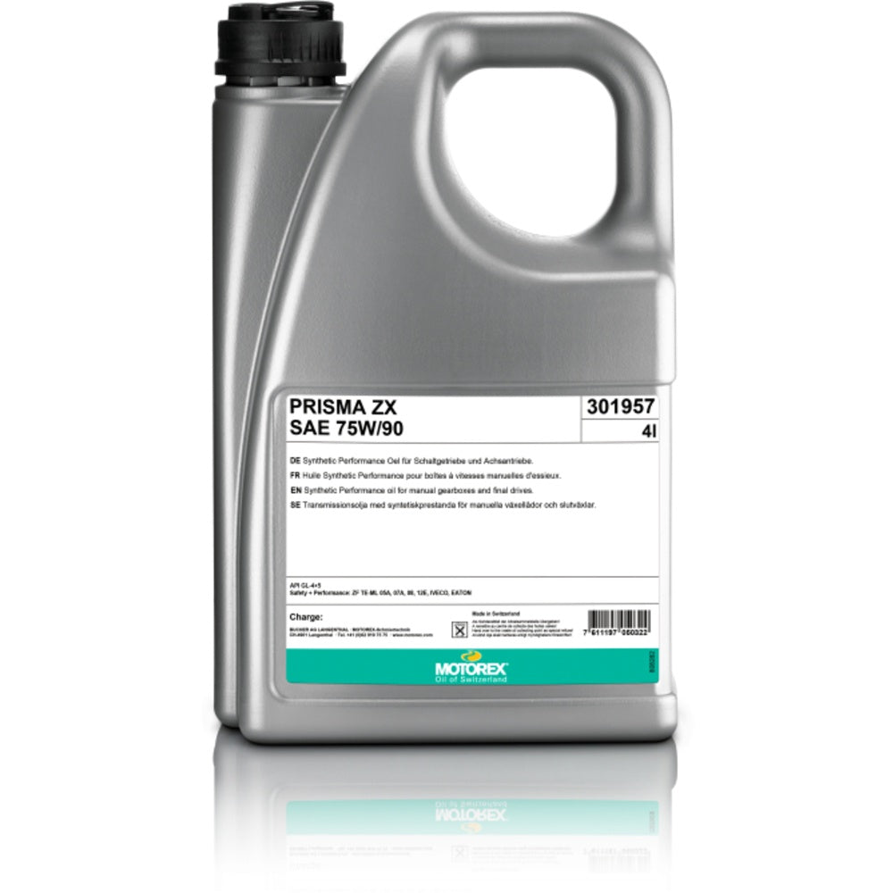 Motorex Prisma ZX 75W90 - 4 Litre - Same as MPSF75/904
