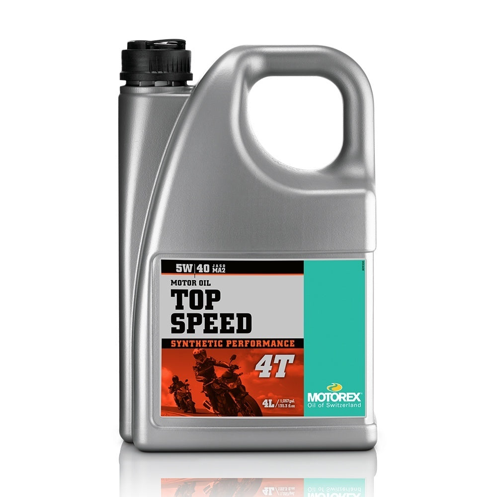 Motorex Top Speed MC (MA2) 4T 5W40 - 4 Litre
