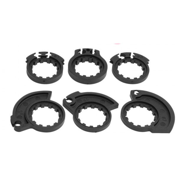 Protaper Clamp-On Full Diamond Grip Black/ Black