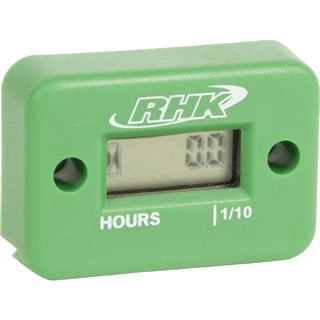RHK Green Hour Meter - Includes Free Mounting Bracket