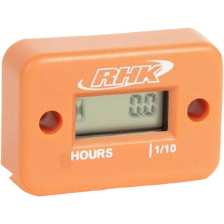 RHK Orange Hour Meter - Includes Free Mounting Bracket