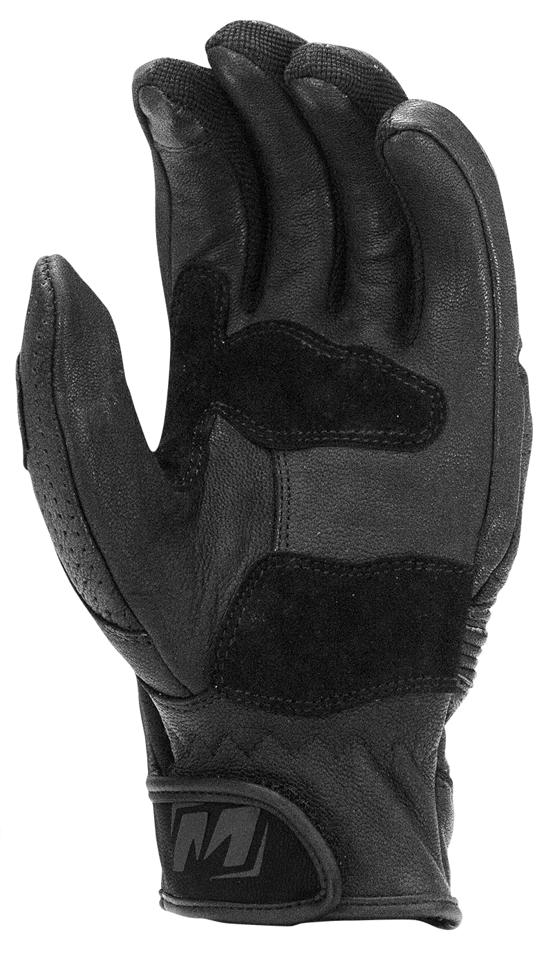 ROADSTER VENTED LEATHER GLOVE BLACK