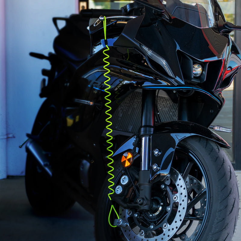 DISC LOCK REMINDER CABLE 4MM X 1.5M - YELLOW