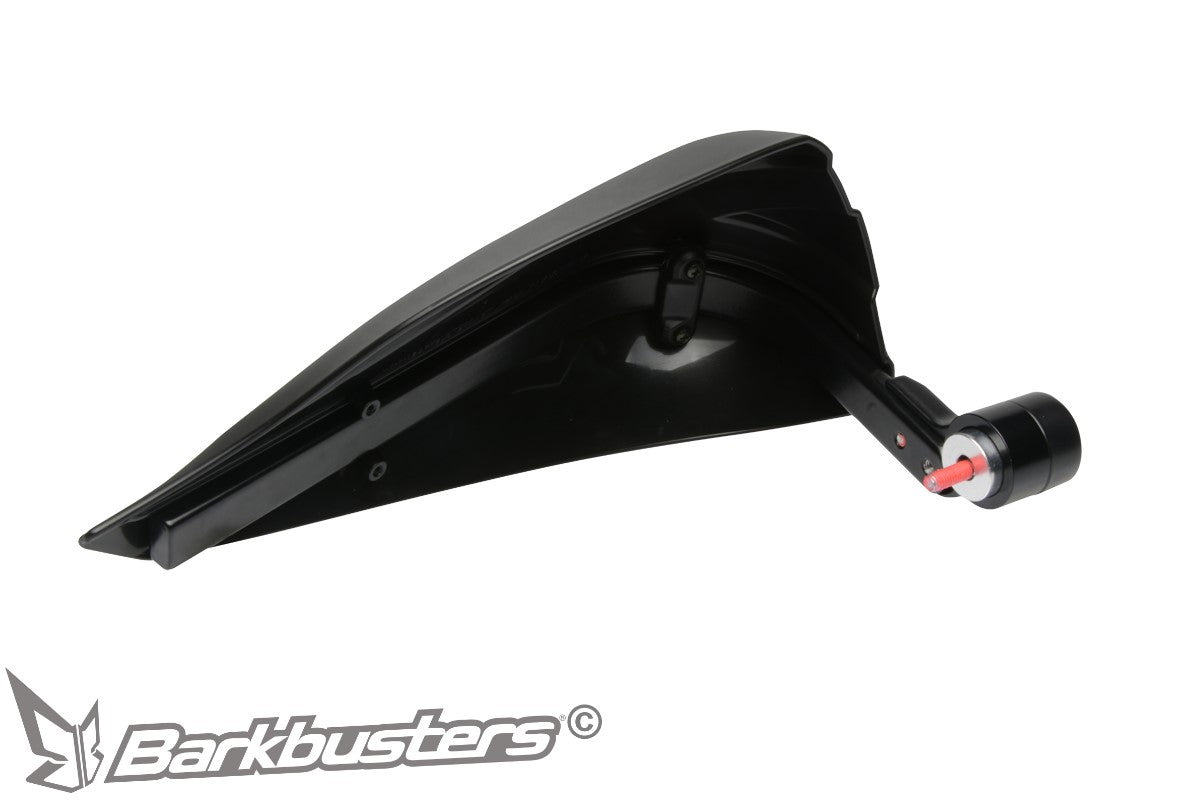 STORM Handguard – Single Point Bar End Mount (threaded)
TO FIT:
6mm or 8mm internal thread handlebar