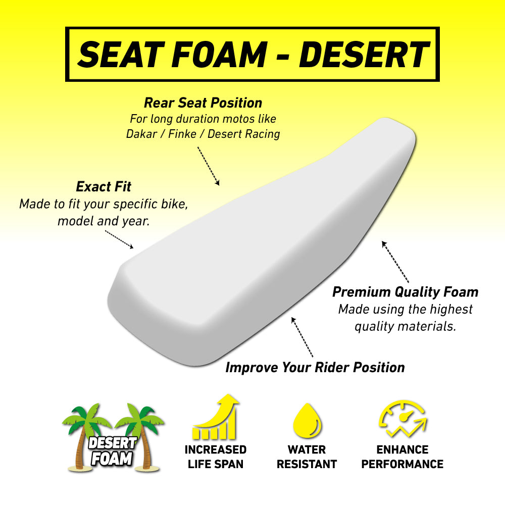Kawasaki KX450F 19-23/KX250F 21-23 Desert Seat Foam