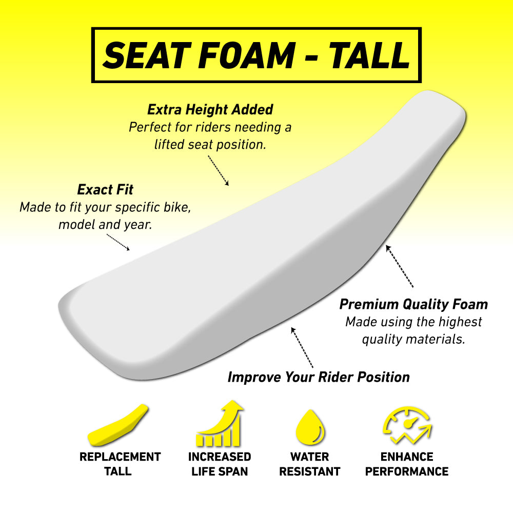 Kawasaki KX250F 13-16/KX450F 12-15 TALL Seat Foam