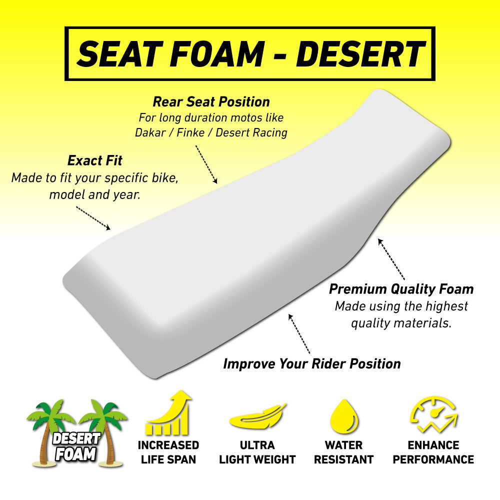Yamaha YZ250F 14-18 /YZ450F 14-17 /WR250F 15-19 /WR450F 16-18 Desert Seat Foam