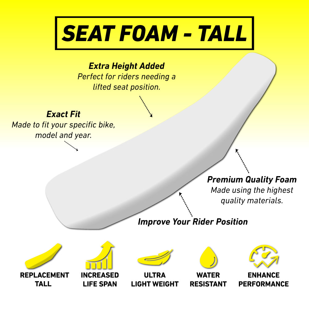 Yamaha YZ85 02-21 TALL Seat Foam