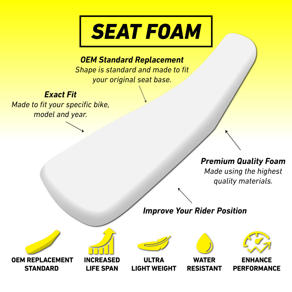 Yamaha YZ250F 03-05 /YZ450F 03-05 /WRF 03-06 Standard OEM Seat Foam