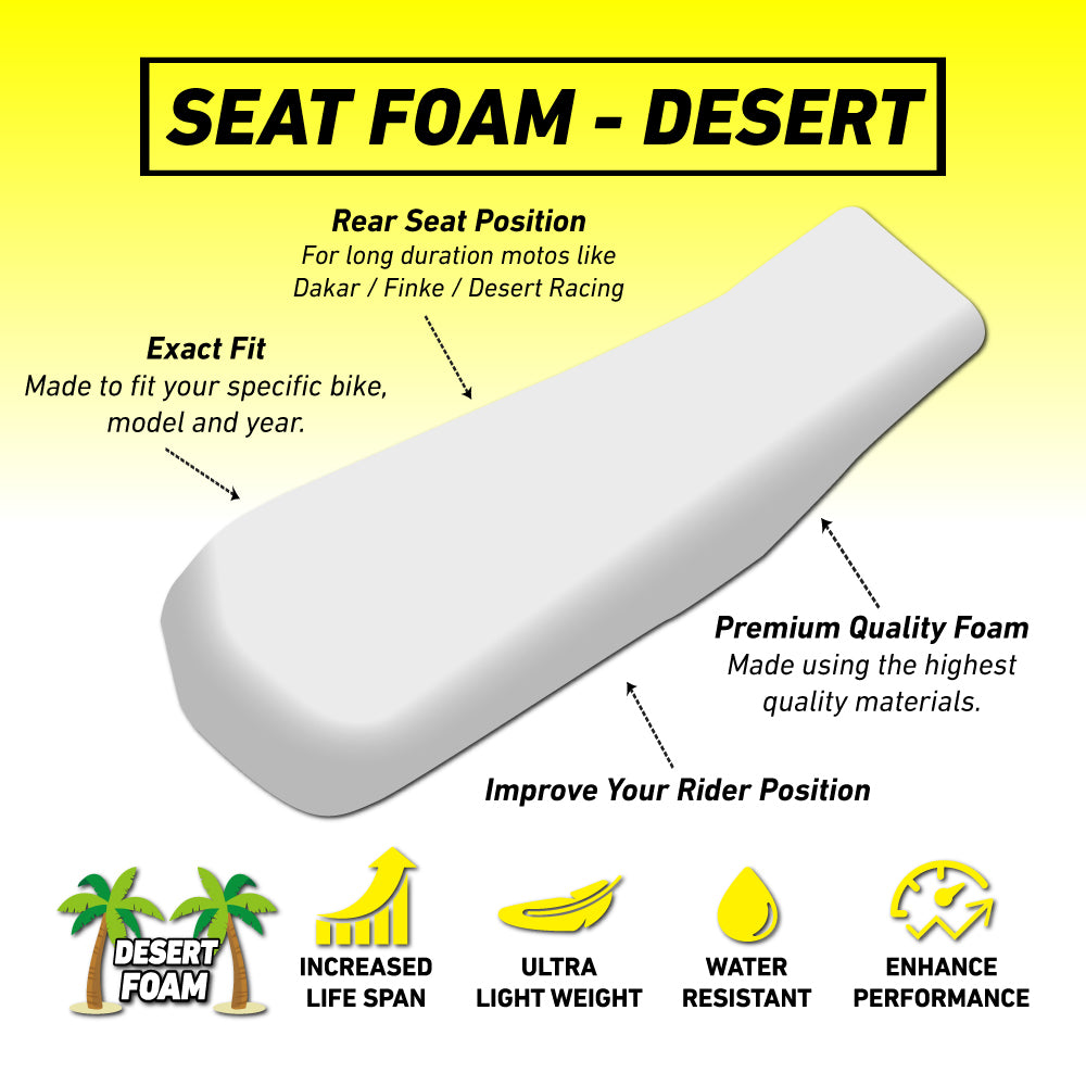 Yamaha YZ450F 18-22 /YZ250F 19-23 /WR450F 19-23 /WR250F 20-23 Desert Seat Foam