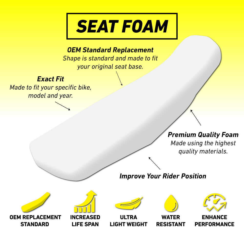 Yamaha YZ250F 10-13 Standard OEM Seat Foam