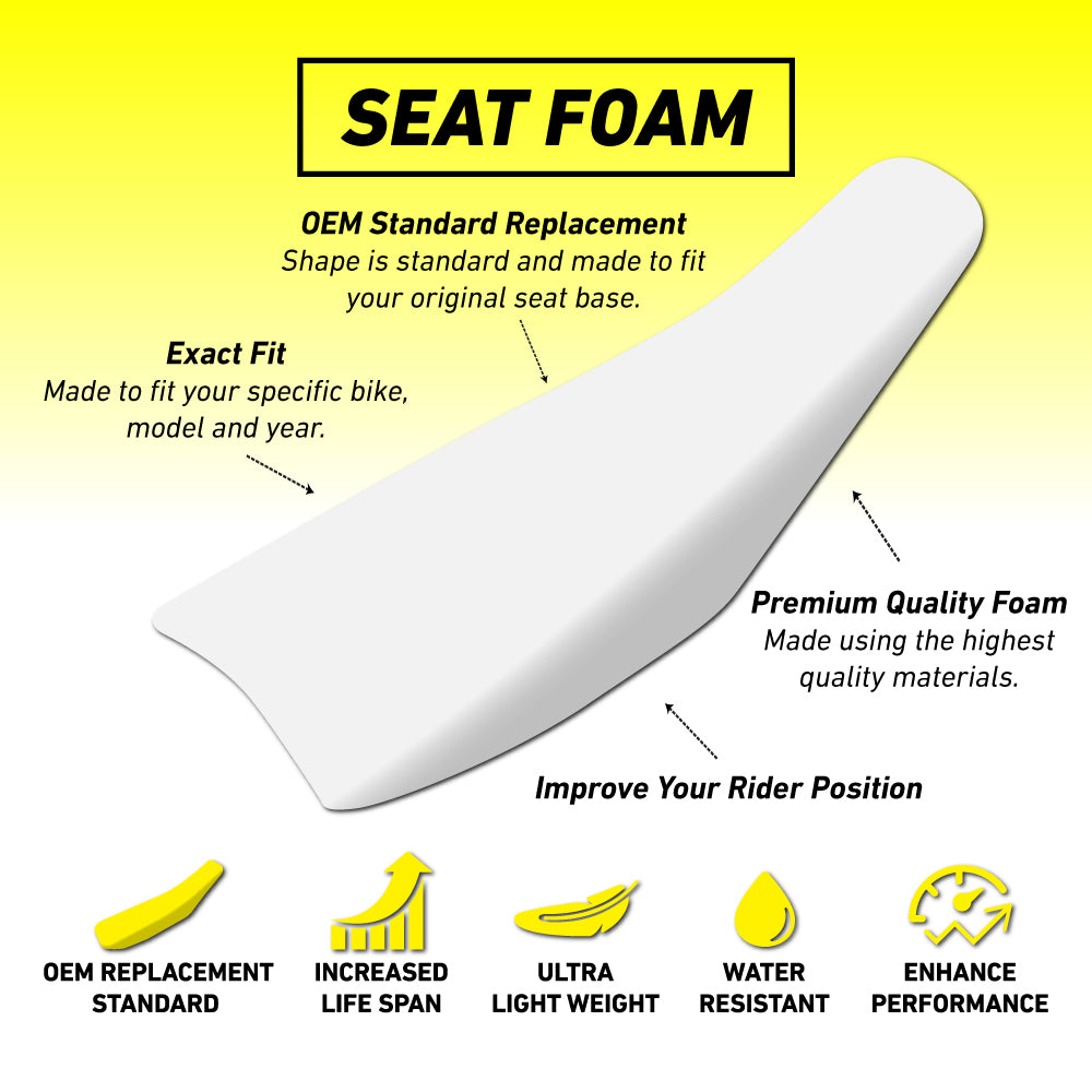 Yamaha YZ450F 10-13 Standard OEM Seat Foam