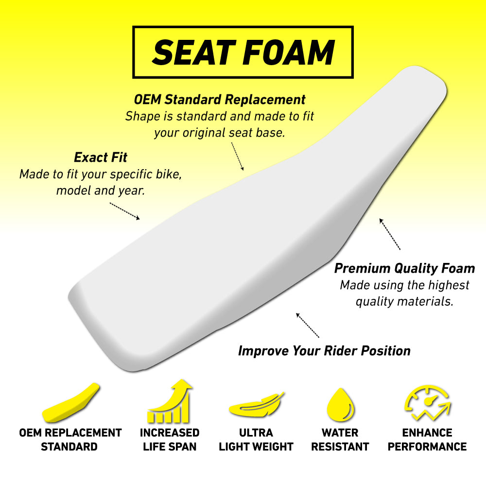 Yamaha YZ125 96-01 /YZ250 96-01 Standard OEM Seat Foam