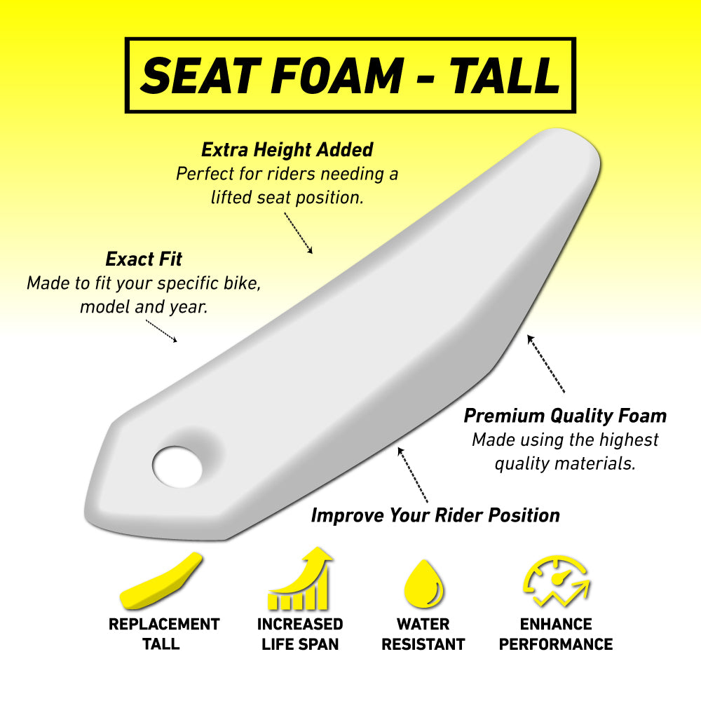 Yamaha YZ85 22-23 TALL Seat Foam