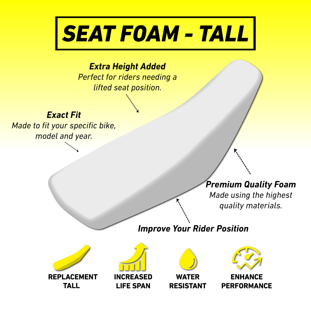 Yamaha TTR125 08-23 TALL Seat Foam