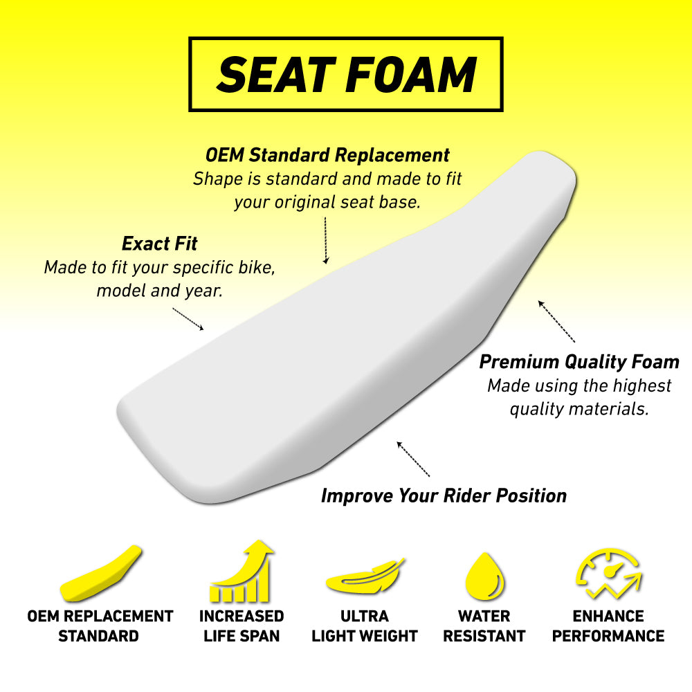 Suzuki RMZ450 08-17/RMX450Z 10-20 Standard OEM Seat Foam