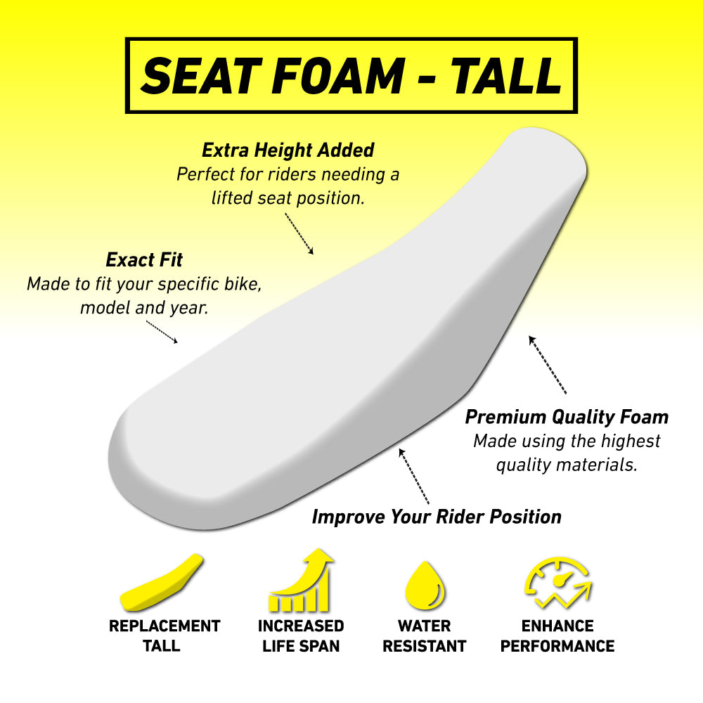 Suzuki DRZ400 00-23 TALL Seat Foam