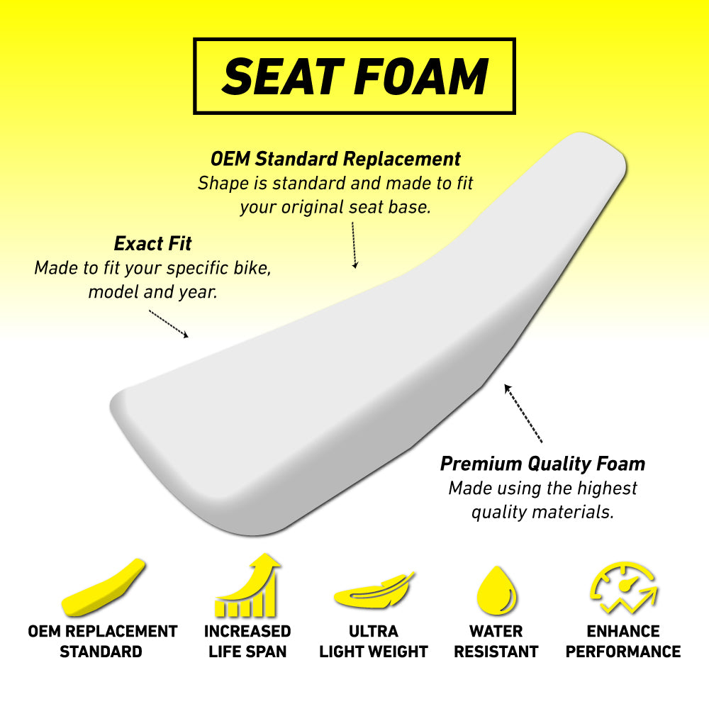 Suzuki RM125 93-95/RM250 93-95 Standard OEM Seat Foam